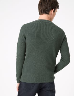 m&s mens cotton sweaters
