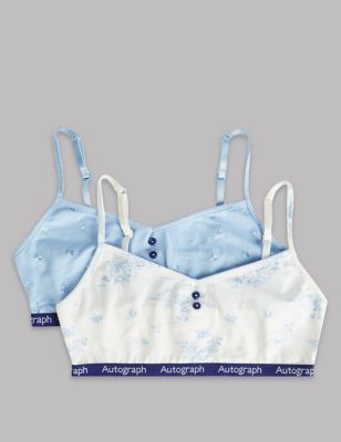 Cotton Crop Tops with Stretch (9-16 Years) Image 1 of 2