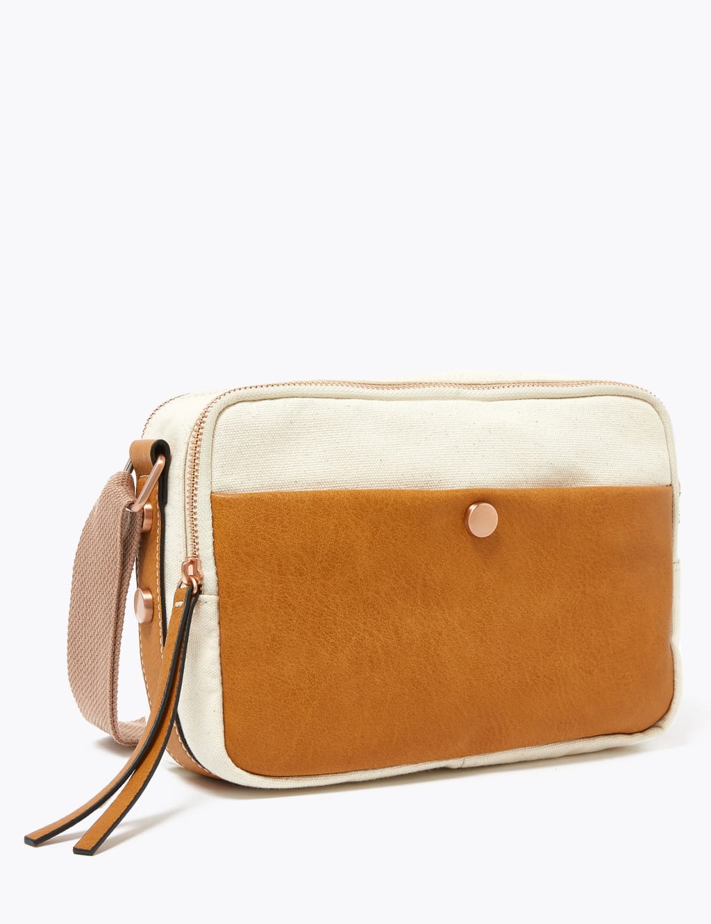 Cotton Cross Body Bag M&S Collection M&S