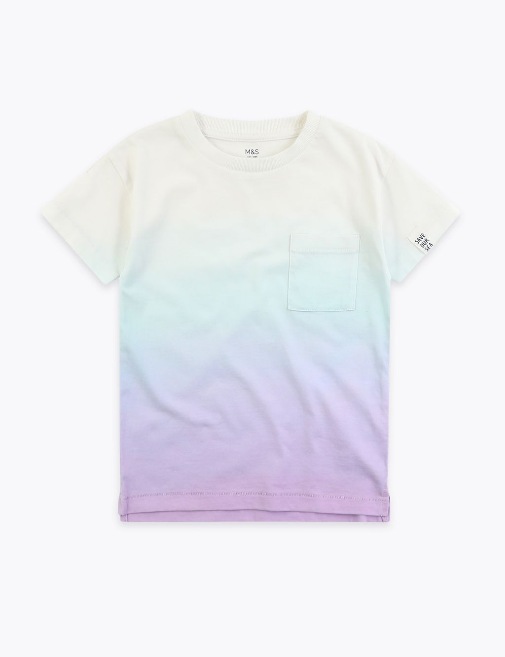 Cotton Dip Dye T-Shirt (2-7 Yrs) 1 of 4