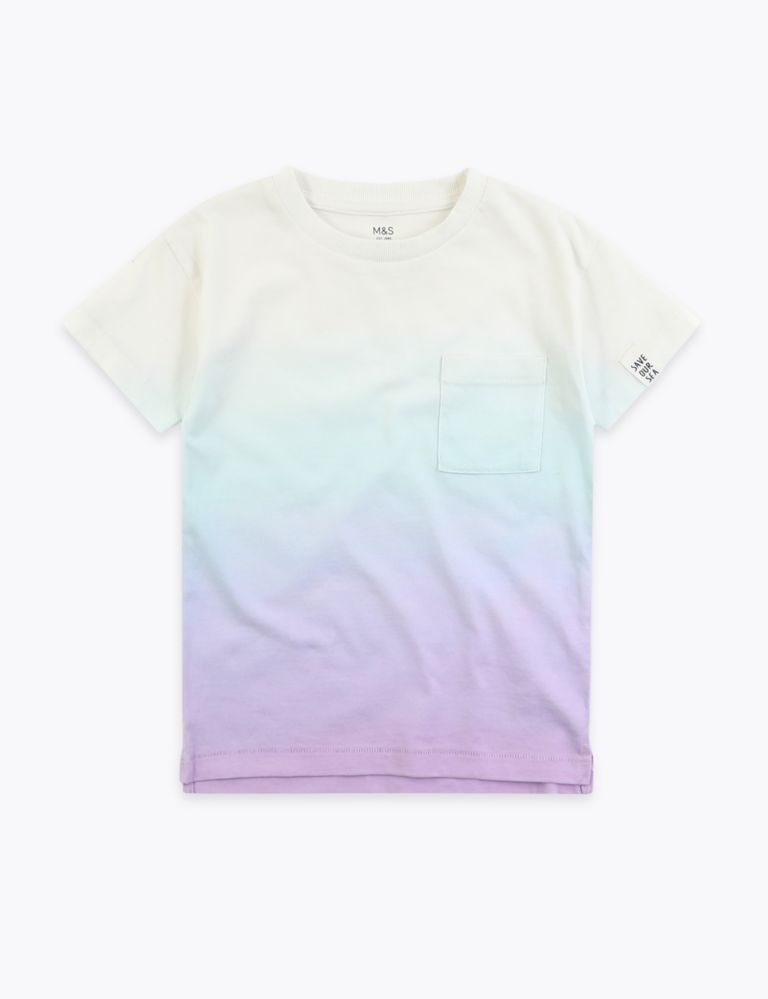 Cotton Dip Dye T-Shirt (2-7 Yrs) 2 of 4