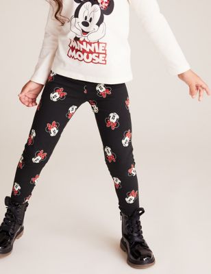 Cotton Disney Minnie Mouse™ Leggings (2-7 Yrs)