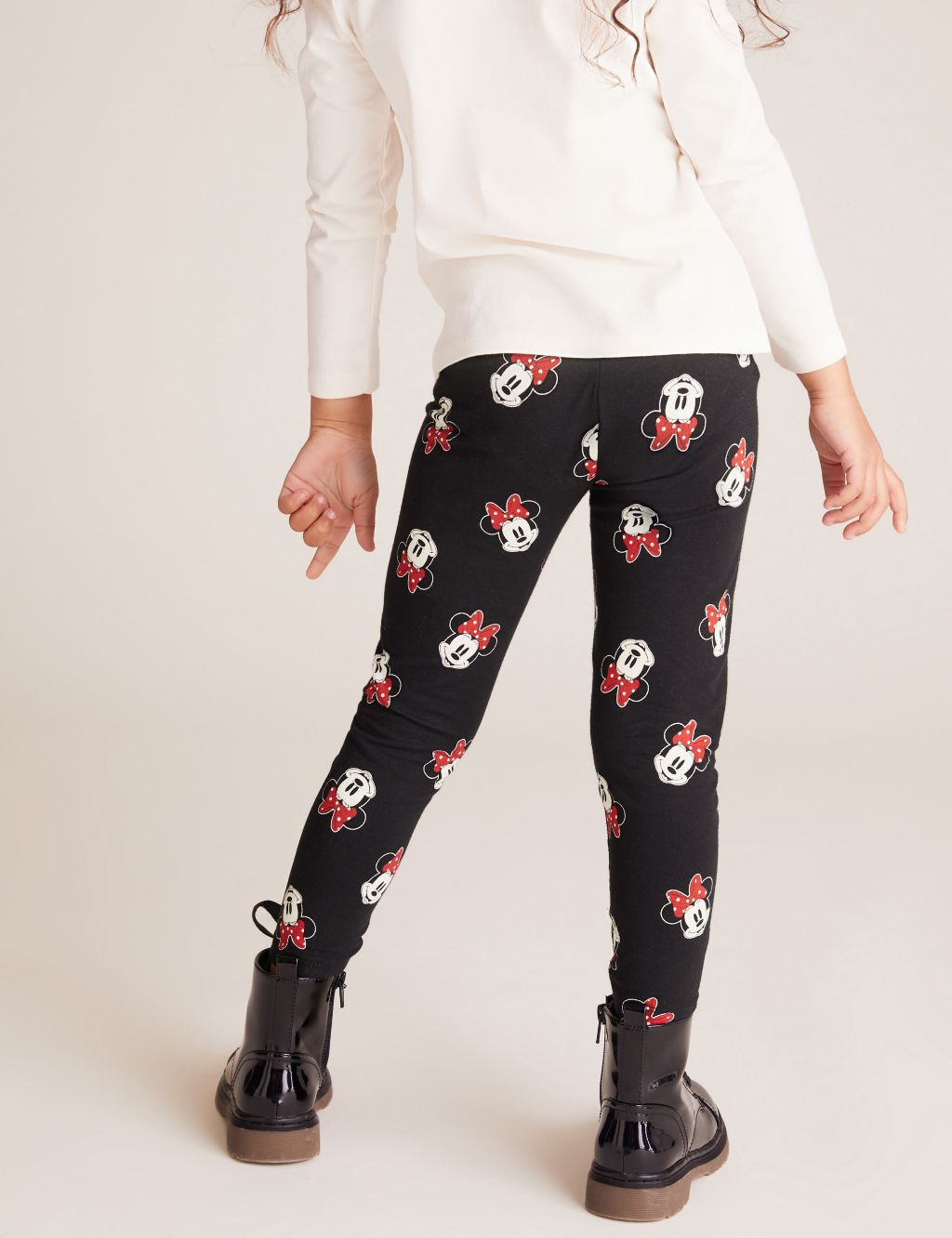 Cotton Disney Minnie Mouse™ Leggings (2-7 Yrs) 5 of 6