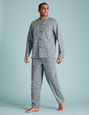 Cotton Ditsy Floral Pyjama Set, M&S Collection