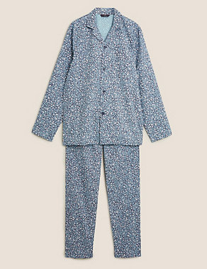 Cotton Ditsy Floral Pyjama Set Image 2 of 6