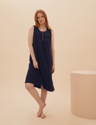 m&s sleeveless nighties