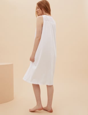 cotton nightdress marks and spencer