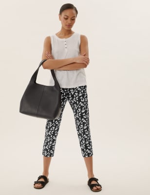 M&s cropped 2024 summer trousers