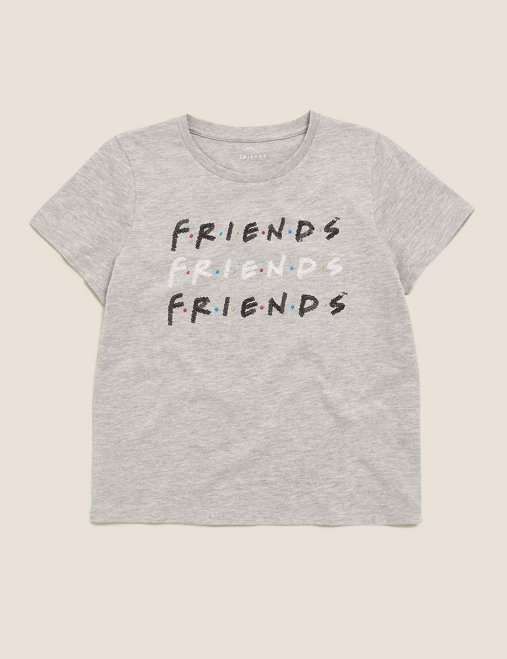 Cotton Friends™ Sequin T-Shirt (6-16 yrs) 1 of 5