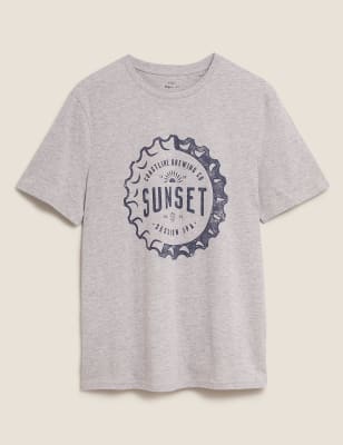 m&s cotton t shirts