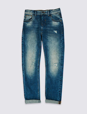 Cotton Jeans with Stretch (3-14 Years) Image 2 of 4
