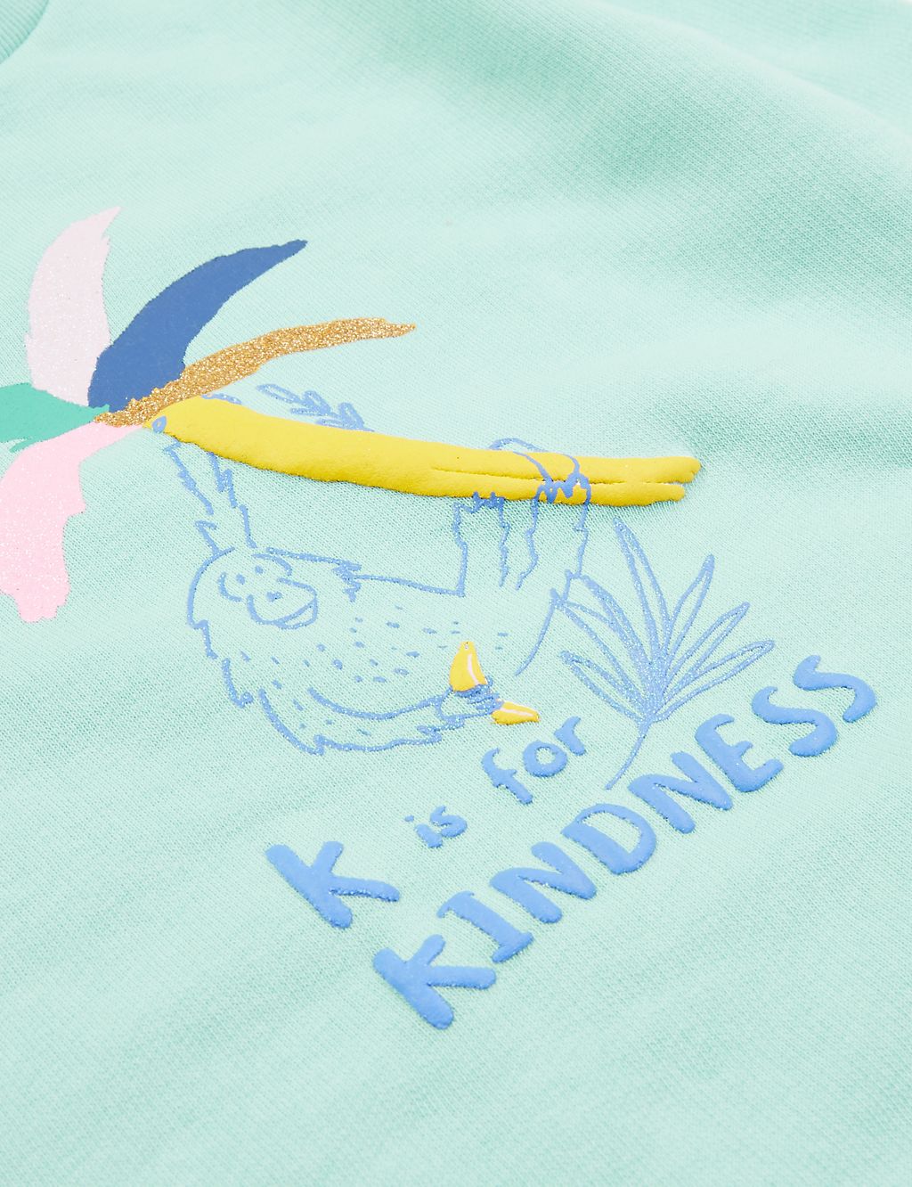Cotton Kindness Slogan Sweatshirt (2-7 Yrs) 5 of 5