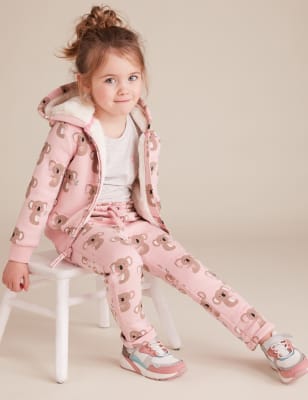 Cotton Koala Print Joggers (2-7 Yrs)