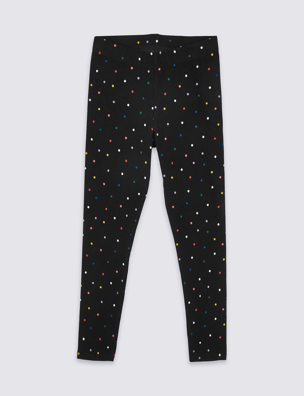 Cotton Leggings with Stretch (3-16 Years) 1 of 5