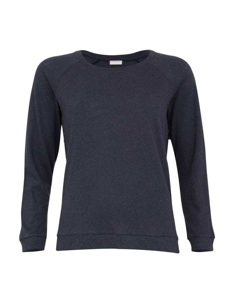 Linen sweatshirt clearance