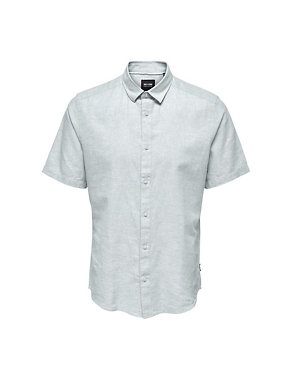 Cotton Linen Blend Shirt Image 2 of 6