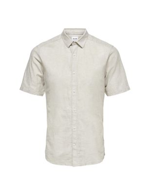 Cotton Linen Blend Shirt Image 2 of 5