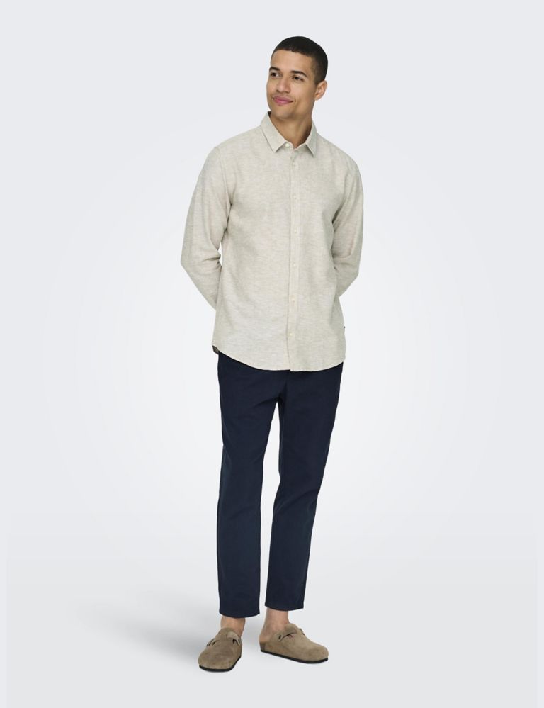 Cotton Linen Blend Shirt 3 of 7