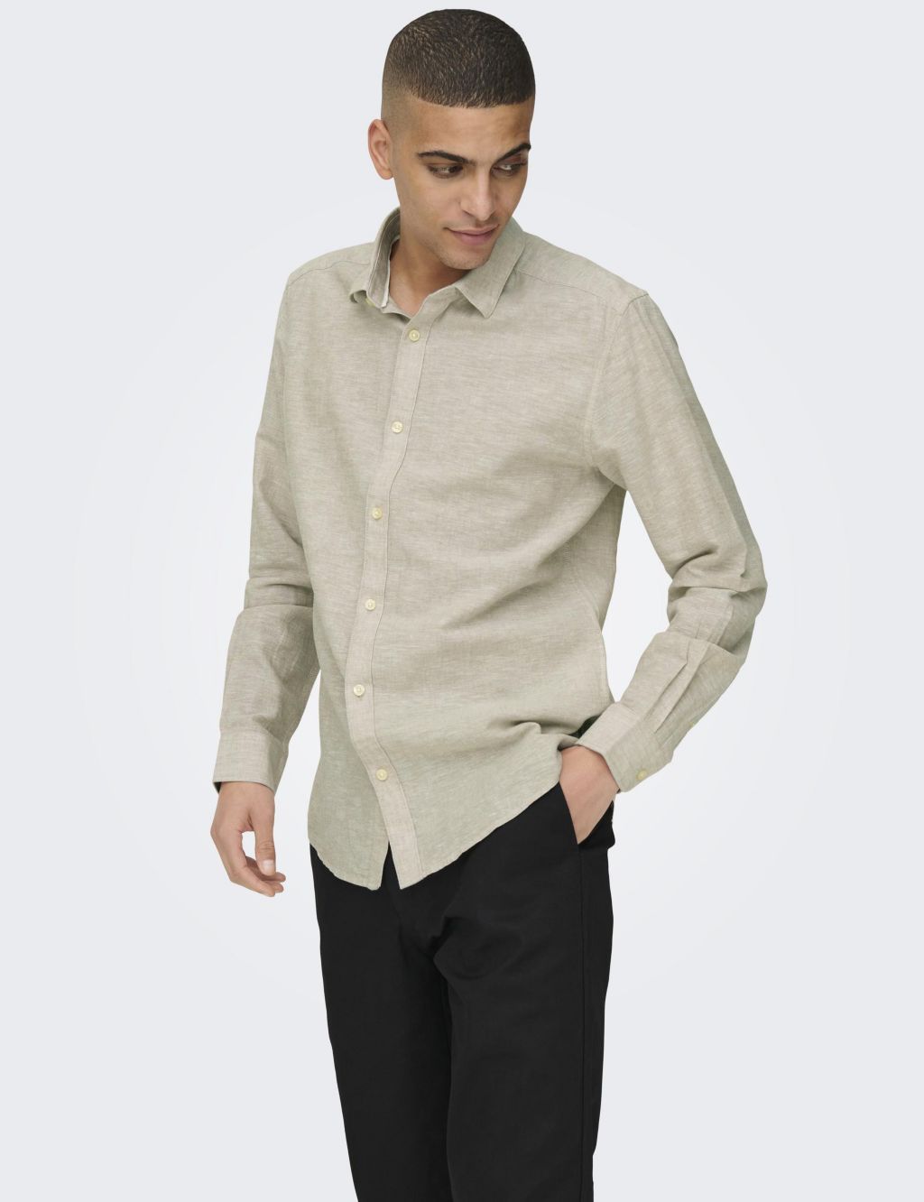 Cotton Linen Blend Shirt 7 of 7