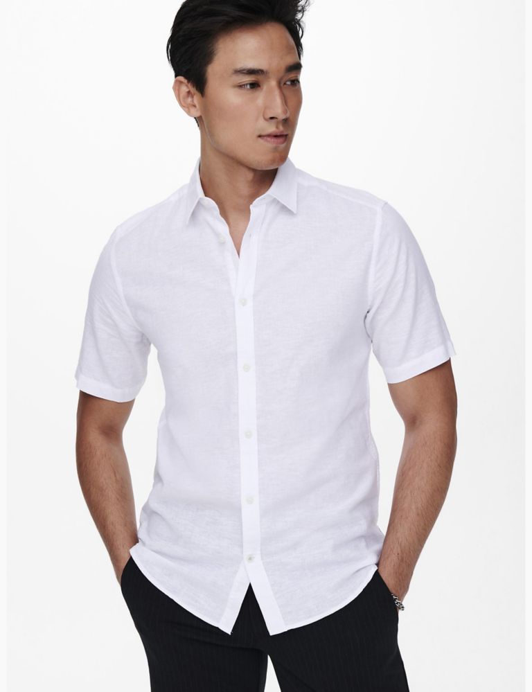 Cotton Linen Blend Shirt 6 of 6