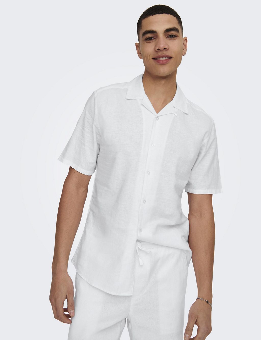 Cotton Linen Blend Shirt 1 of 1