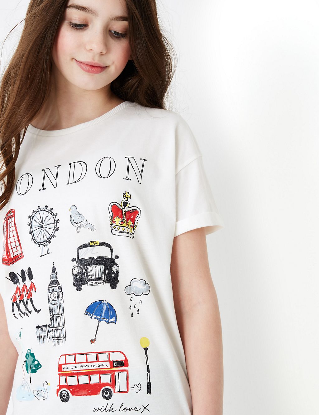 Cotton London Design T-Shirt (2-16 Yrs) 3 of 4