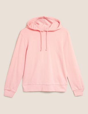 Cotton Long Sleeve Hoodie | M&S Collection | M&S