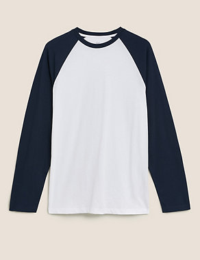 Cotton Long Sleeve T-Shirt Image 2 of 4