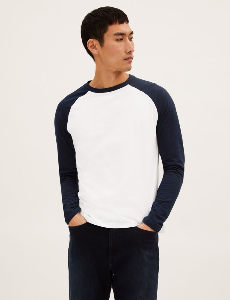 Cotton Long Sleeve T-Shirt 3 of 4