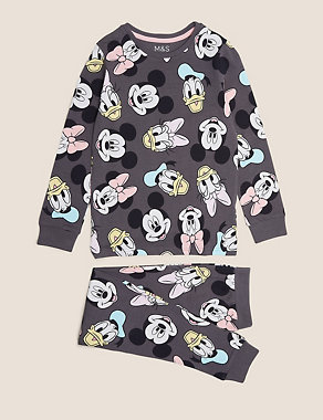 Cotton Minnie™ Mouse Pyjamas (7-16 Yrs) Image 2 of 4