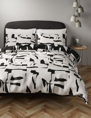 Cotton Mix Abstract Bedding Set M S