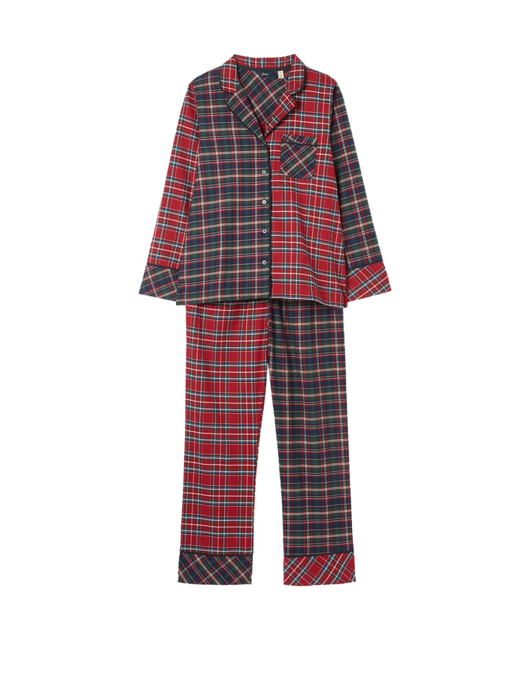 M&s red check pyjamas deals
