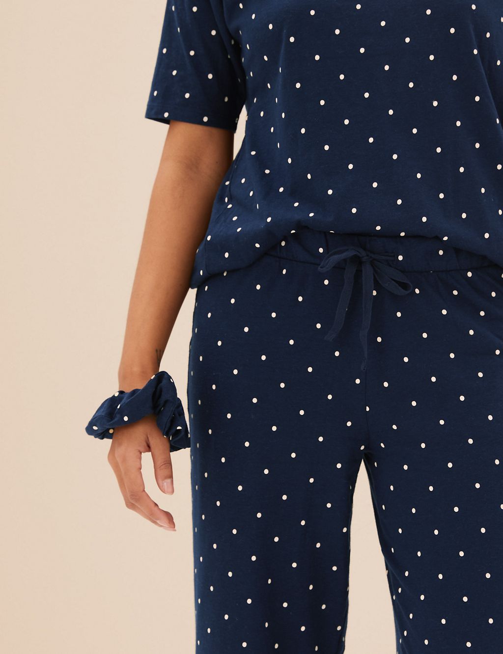 Cotton Modal Cool Comfort™ Pyjama with Scrunchie 6 of 9