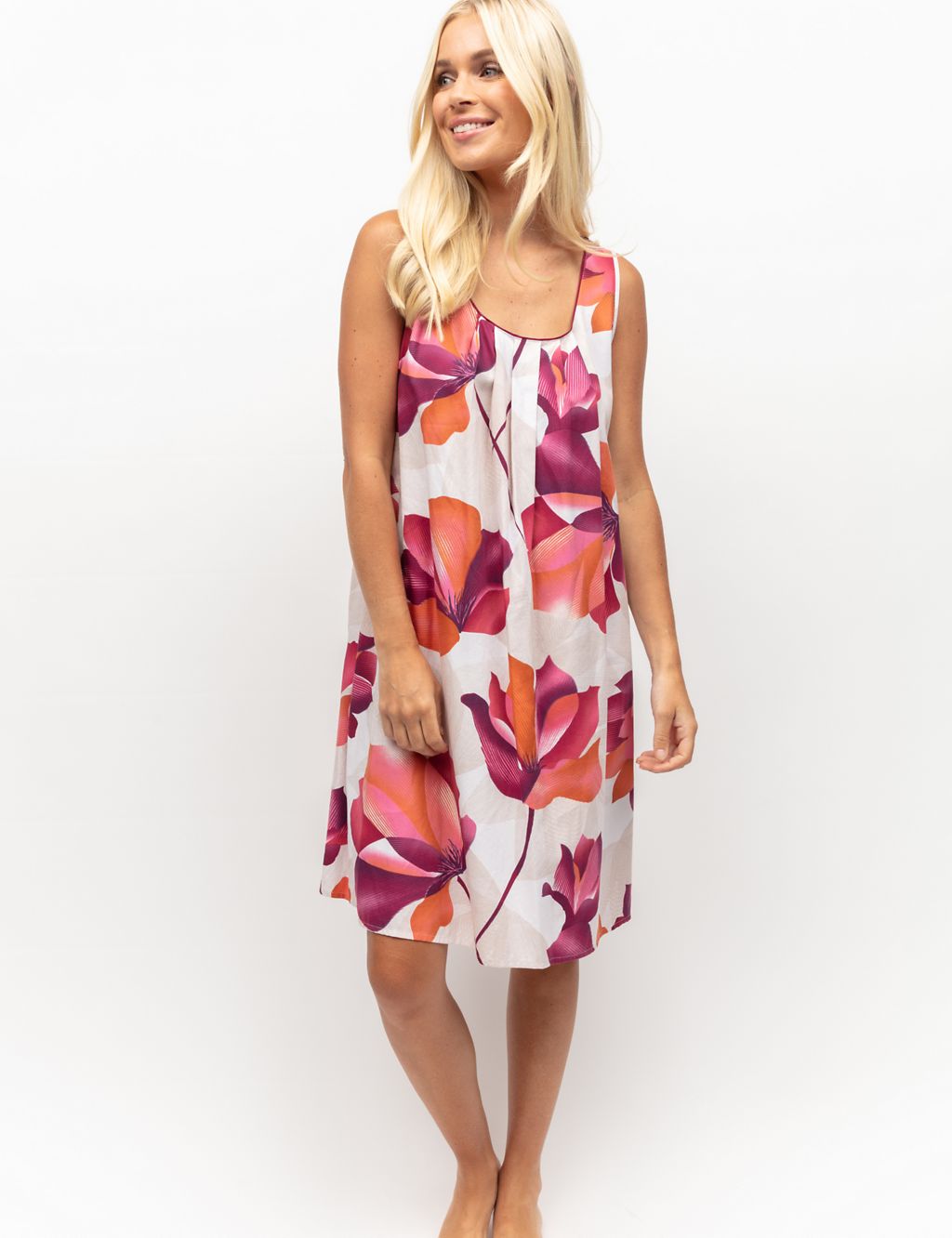 Cotton Modal Floral Nightdress 3 of 4