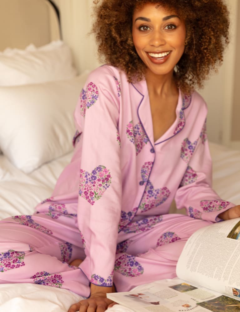 Cotton print pyjamas hot sale