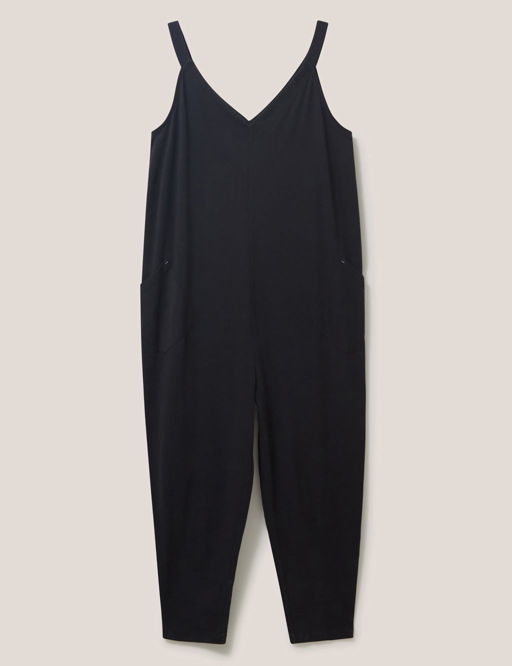 Cotton Modal Jersey Sleeveless Jumpsuit | White Stuff | M&S
