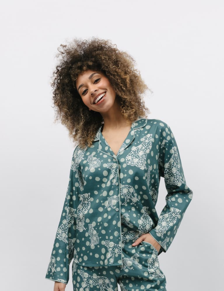 M&s leopard print loungewear sale