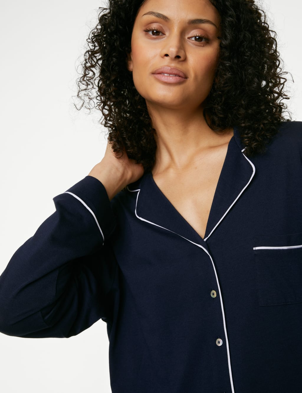 Cotton Modal Pyjama Set M&S Collection M&S