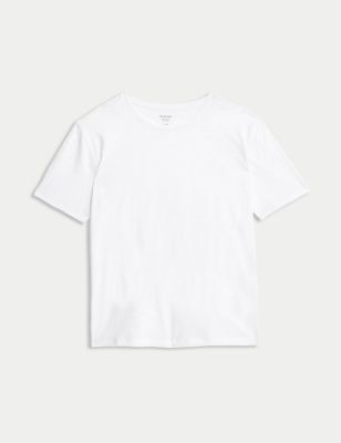 Cotton Modal Relaxed T-Shirt Image 2 of 5