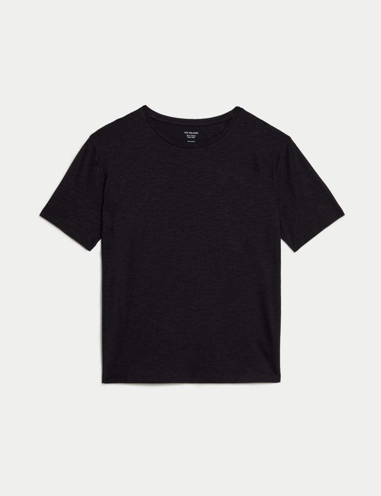Cotton Modal Relaxed T-Shirt 2 of 5