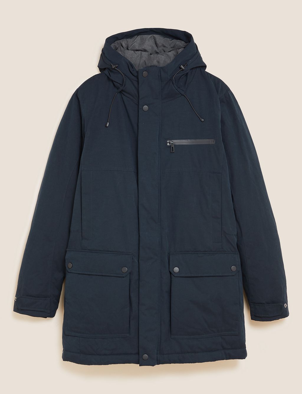 Cotton Parka Jacket with Thermowarmth™ 1 of 2