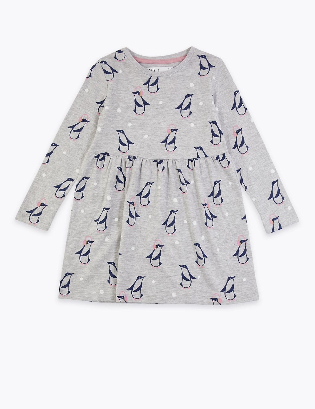Cotton Penguin Dress (3 Months - 7 Years) 1 of 4