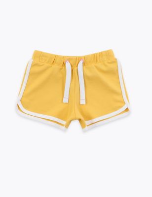 Cotton Plain Shorts (2-7 Yrs) | M&S