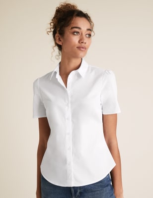 Ladies short on sale sleeve shirts