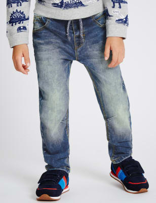 marks and spencer pull on jeans