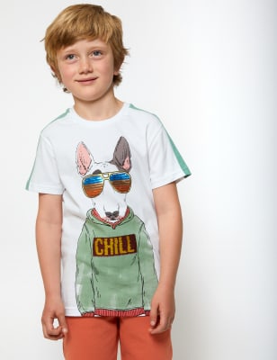 Boys sequin t discount shirt