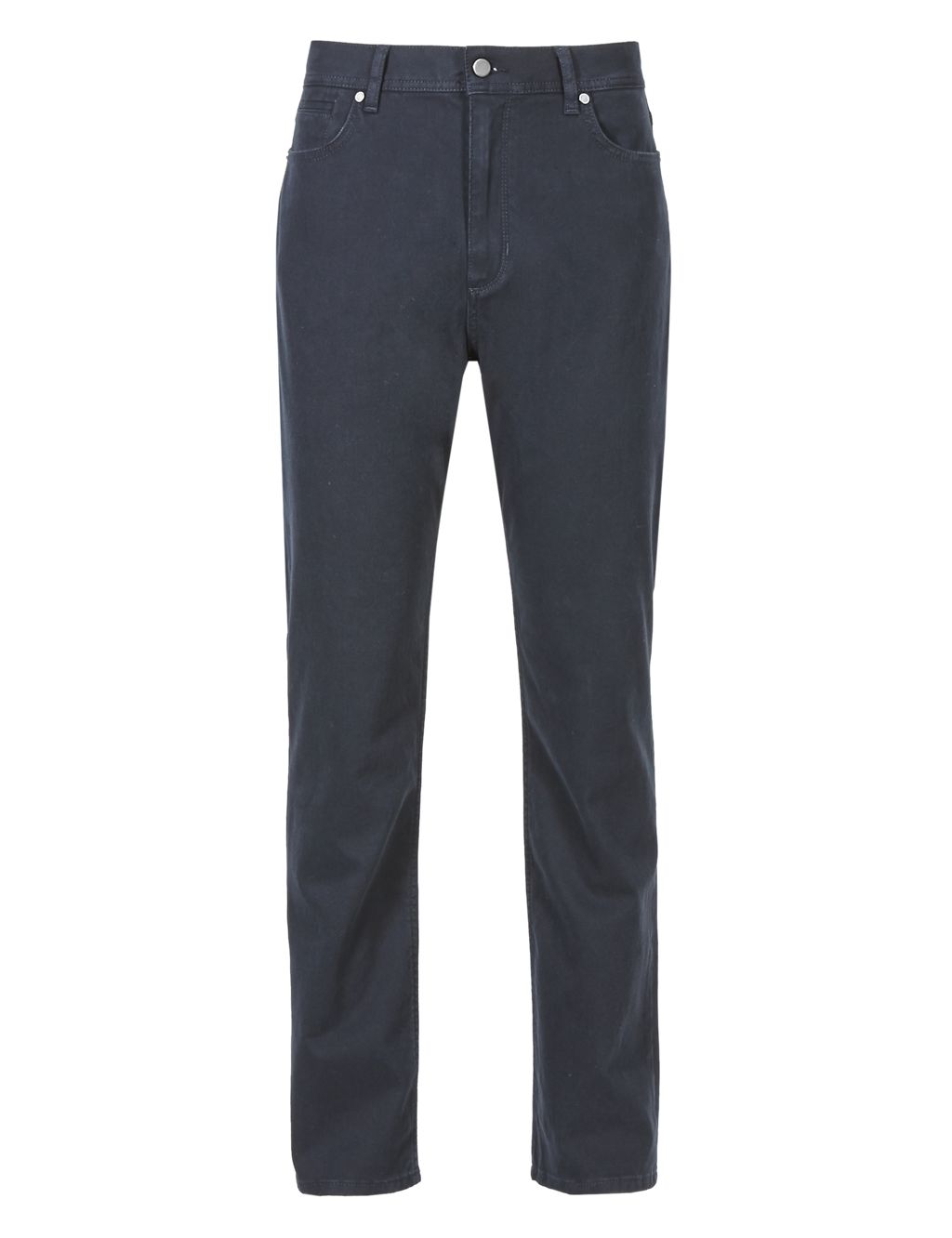 Cotton Rich 5 Pocket Textured Trousers 1 of 3