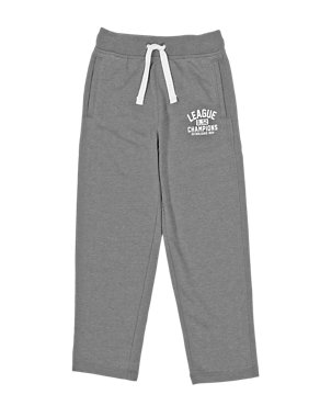 Cotton Rich Adjustable Waist Joggers (5-14 Years) Image 2 of 3