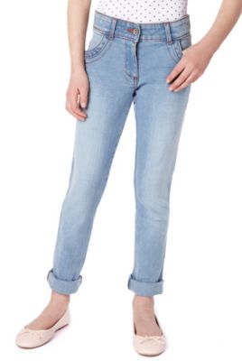 Cotton Rich Adjustable Waist Skinny Denim Jeans Image 1 of 1