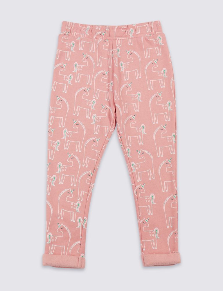 Cotton Rich All Over Print Joggers (3 Months - 5 Years) 2 of 6